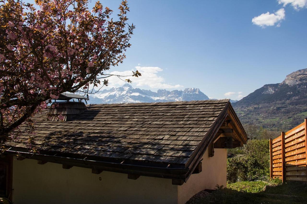 Chalet Cosy Proche Tramway Du Mont-Blanc Et Centre 圣热尔韦莱班 外观 照片
