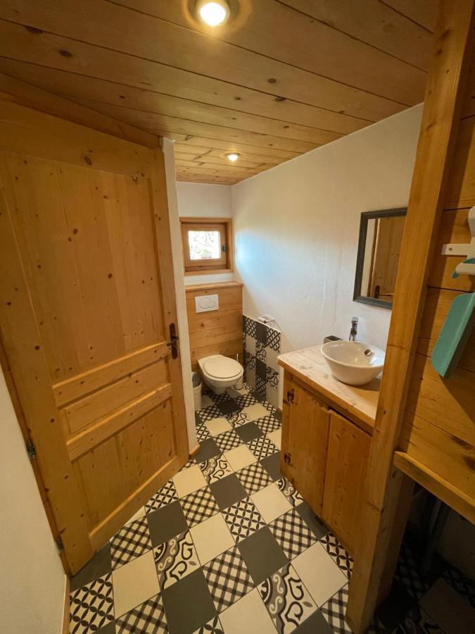 Chalet Cosy Proche Tramway Du Mont-Blanc Et Centre 圣热尔韦莱班 外观 照片