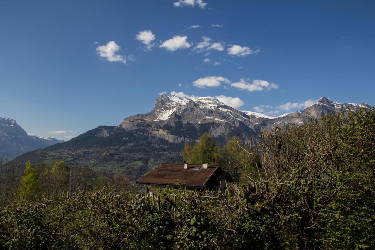 Chalet Cosy Proche Tramway Du Mont-Blanc Et Centre 圣热尔韦莱班 外观 照片