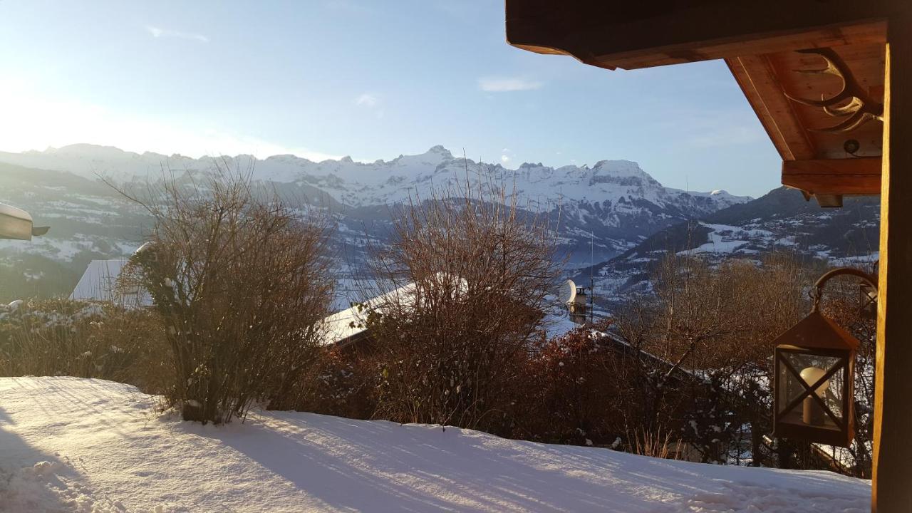 Chalet Cosy Proche Tramway Du Mont-Blanc Et Centre 圣热尔韦莱班 外观 照片