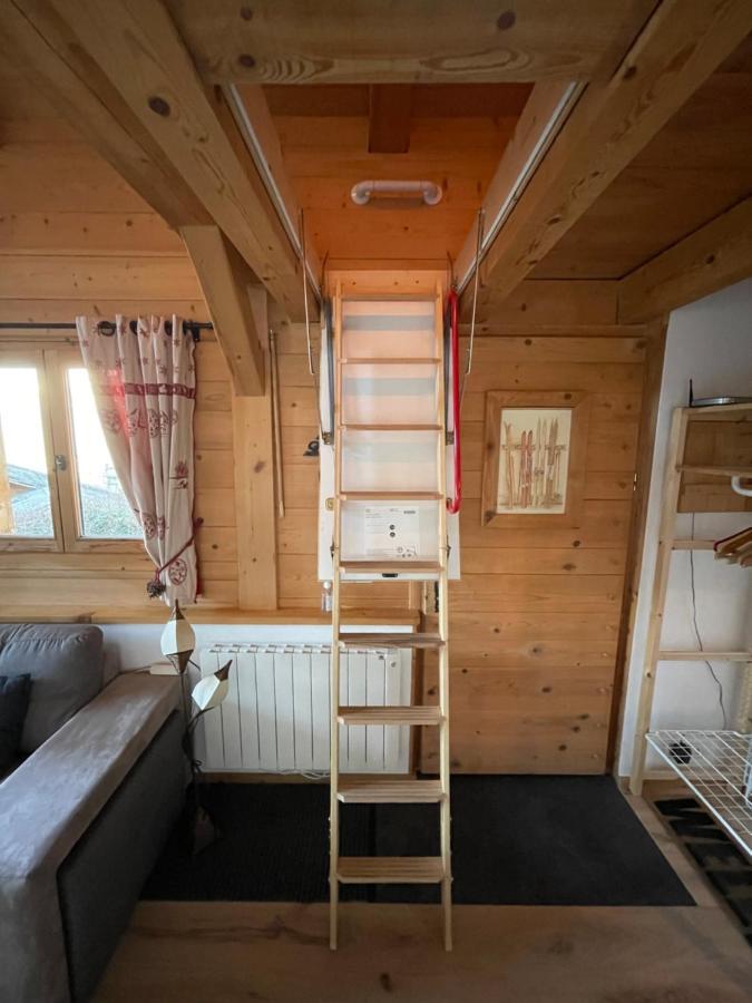 Chalet Cosy Proche Tramway Du Mont-Blanc Et Centre 圣热尔韦莱班 外观 照片