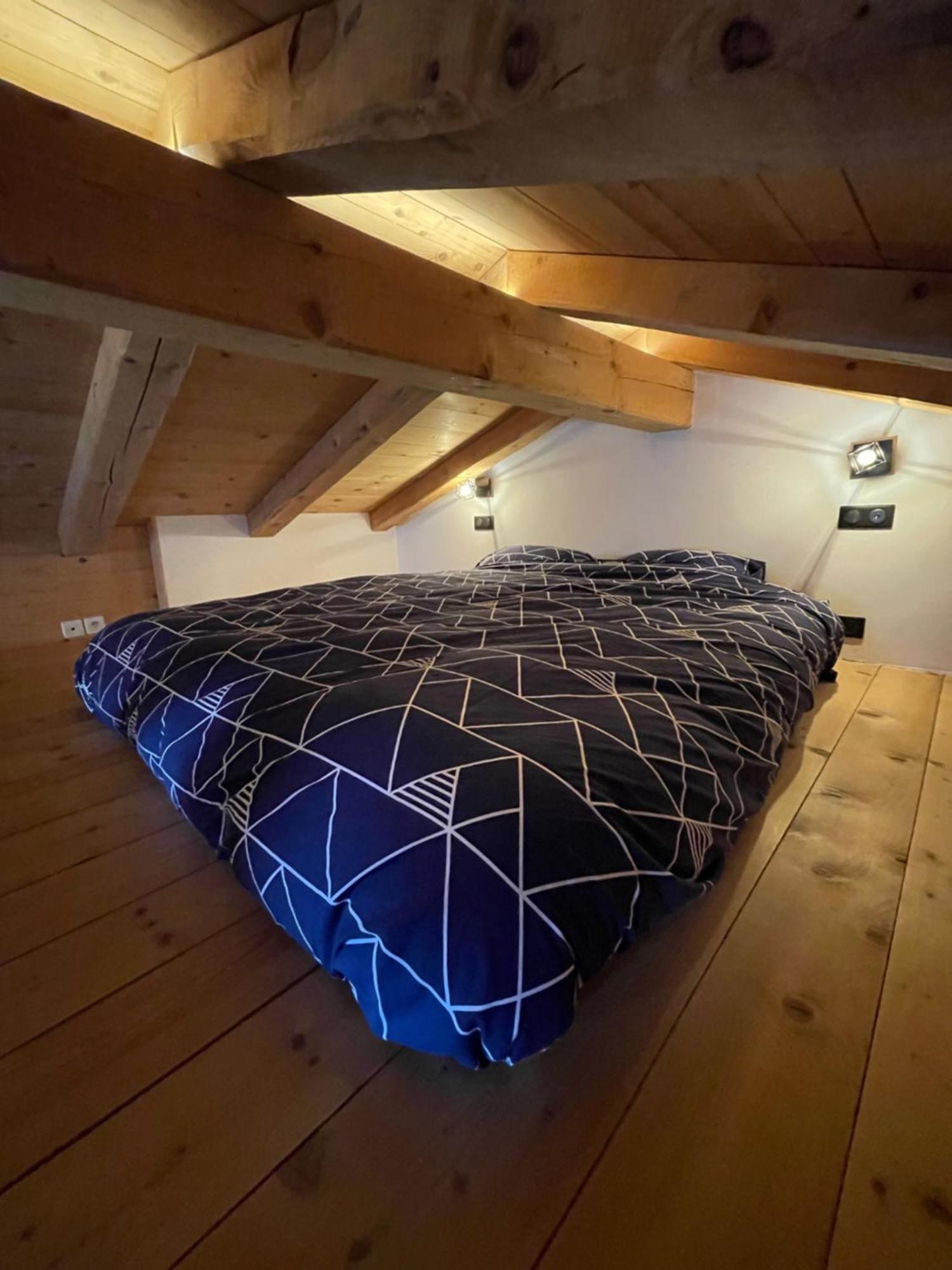 Chalet Cosy Proche Tramway Du Mont-Blanc Et Centre 圣热尔韦莱班 外观 照片